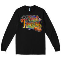 Black trick or treat black Long Sleeve Tee - JahusDesignShop