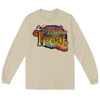 Mushroom trick or treat black Long Sleeve Tee - JahusDesignShop