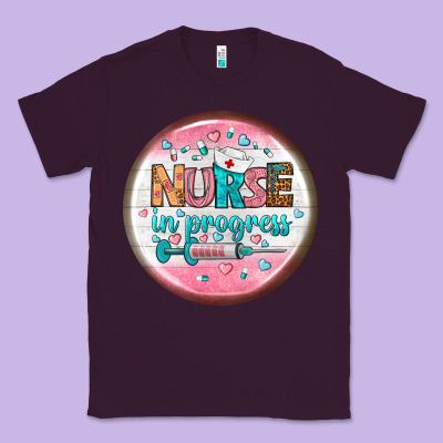 Nurse Round Earrings 2 Classic Tee Designed By Bundleandbundleshop