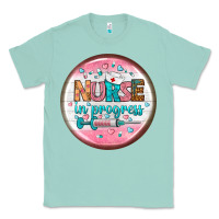 Seafoam nurse round earrings 2 Classic Tee - BundleAndBundleShop