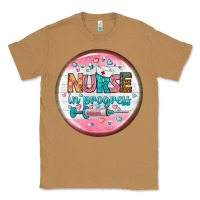 Toasted Coconut nurse round earrings 2 Classic Tee - BundleAndBundleShop