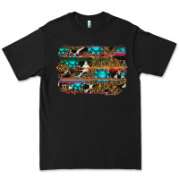Black western background Premium Tee - RanaPortraitStore