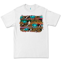White western background Premium Tee - RanaPortraitStore