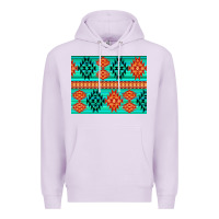 Lilac aztec pattern background 3200x2400 Premium Hoodie - AdoDesignShop