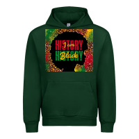 Forest Green i am black history Urban Hoodie - TumblerDesignByShophia