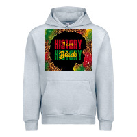 Heather Grey i am black history Urban Hoodie - TumblerDesignByShophia