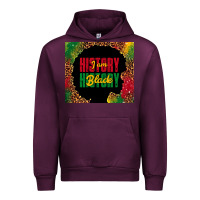 Mauve Wine i am black history Urban Hoodie - TumblerDesignByShophia