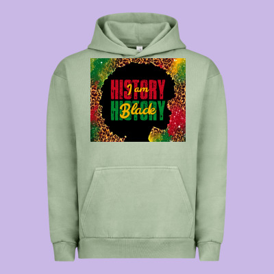 I Am Black History Urban Hoodie Designed By Tumblerdesignbyshophia