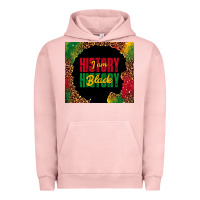 Pigment Salmon i am black history Urban Hoodie - TumblerDesignByShophia