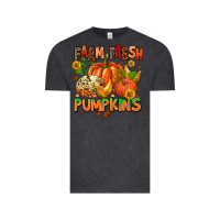 Vintage Black farm fresh pupkins Vintage Tee - AdoDesignShop