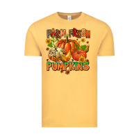Vintage Mustard farm fresh pupkins Vintage Tee - AdoDesignShop