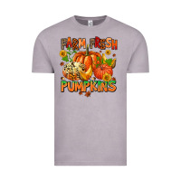 Vintage Zinc farm fresh pupkins Vintage Tee - AdoDesignShop