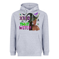 Heather Grey 100 that witch Heavyweight Hoodie - NancyCooperArtShop