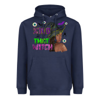 Navy 100 that witch Heavyweight Hoodie - NancyCooperArtShop