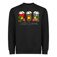Black hello summer Heavyweight Sweatshirt - CowhideDigitalArt