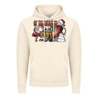 Vintage Artic I Believe In Santa And Coffee Vintage Hoodie - CowhideDigitalArt