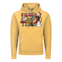 I Believe In Santa And Coffee Vintage Hoodie | Teevron