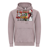 Vintage Zinc I Believe In Santa And Coffee Vintage Hoodie - CowhideDigitalArt