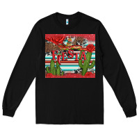 Black fiesta with pepper Long Sleeve Tee - Artiststas