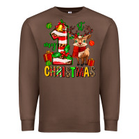 Chestnut my first christmas reindeer Premium Sweatshirt - MaliasSmallBusiness