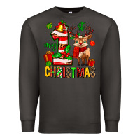 Smoke my first christmas reindeer Premium Sweatshirt - MaliasSmallBusiness