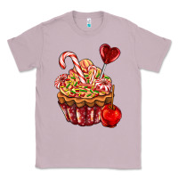 Lilac Christmas candy cupcake Classic Tee - AdoDesignShop