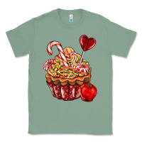 Sage Christmas candy cupcake Classic Tee - AdoDesignShop