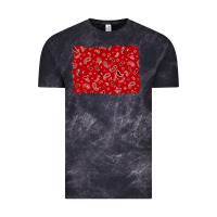 Cloud Black bandana background Vintage Tee - AdoDesignShop