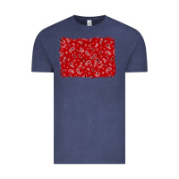 Vintage Denim bandana background Vintage Tee - AdoDesignShop