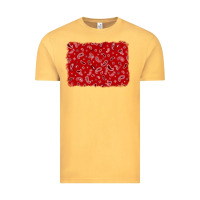 Vintage Mustard bandana background Vintage Tee - AdoDesignShop