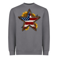 Storm western 4th of july star Heavyweight Sweatshirt - HRA Design Shop