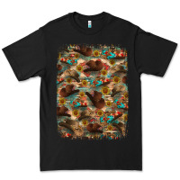 Black western  background Premium Tee - RanaPortraitStore