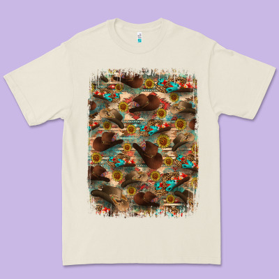 Western  Background Premium Tee Designed By Ranaportraitstore