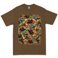 Cacao western  background Premium Tee - RanaPortraitStore