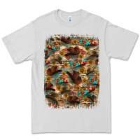 Dove Grey western  background Premium Tee - RanaPortraitStore