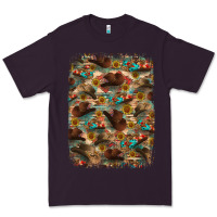 Plum western  background Premium Tee - RanaPortraitStore