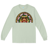 Matcha reindeer rainbow christmas Long Sleeve Tee - AdoDesignShop