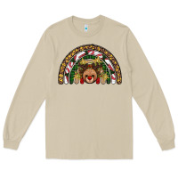 Mushroom reindeer rainbow christmas Long Sleeve Tee - AdoDesignShop