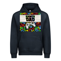 Navy gamer dad Urban Hoodie - TumblerDesignByShophia