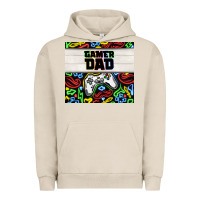 Pigment French Oak gamer dad Urban Hoodie - TumblerDesignByShophia