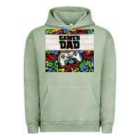 Pigment Oil Green gamer dad Urban Hoodie - TumblerDesignByShophia