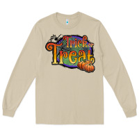 Mushroom trick or treat white Long Sleeve Tee - JahusDesignShop