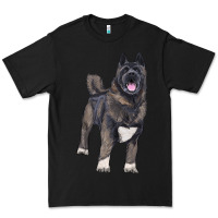 Black American akita Premium Tee - RanaPortraitStore