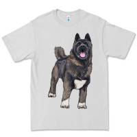 Dove Grey American akita Premium Tee - RanaPortraitStore