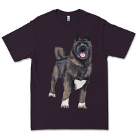 Plum American akita Premium Tee - RanaPortraitStore