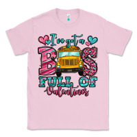 Bubblegum Pink i've got a bus full of valentines school bus Classic Tee - Jasminsmagicworld