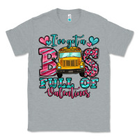 Heather Grey i've got a bus full of valentines school bus Classic Tee - Jasminsmagicworld