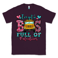 Plum i've got a bus full of valentines school bus Classic Tee - Jasminsmagicworld