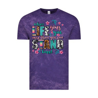 Cloud Purple when life gives you more than you can stand kneel Vintage Tee - AdoDesignShop
