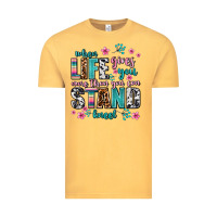 Vintage Mustard when life gives you more than you can stand kneel Vintage Tee - AdoDesignShop